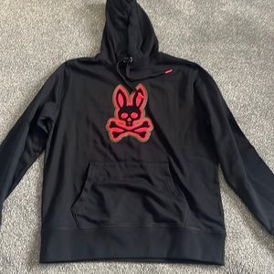 Psycho bunny black hoodie